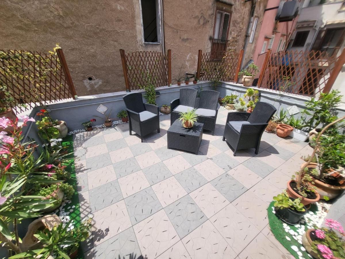 Casetta Poli- Appartamento Con Terrazza - Centro Storico Palermo Esterno foto